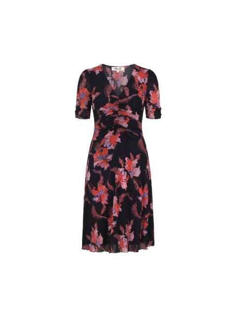 DIANE VON FURSTENBERG Koren Reversible Mesh Dress