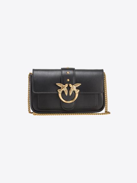 PINKO MICRO LOVE BAG ONE SIMPLY | REVERSIBLE