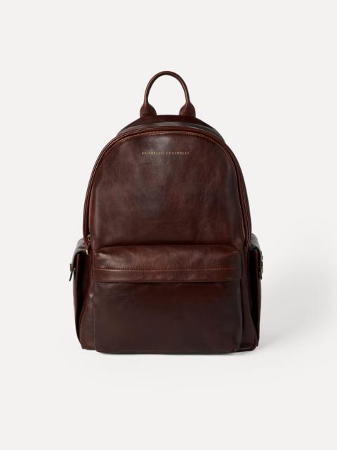 Brunello Cucinelli Calfskin travel backpack