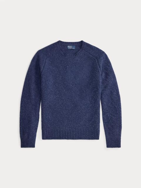 Polo Ralph Lauren Suede-Patch Wool-Cashmere Sweater
