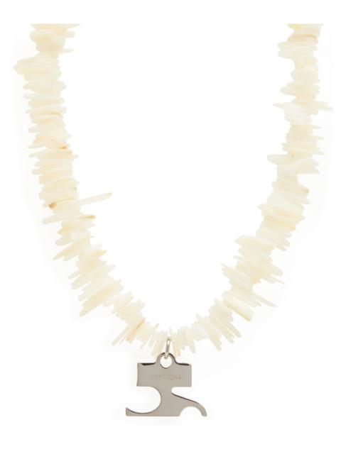 courrèges Coral chocker necklace
