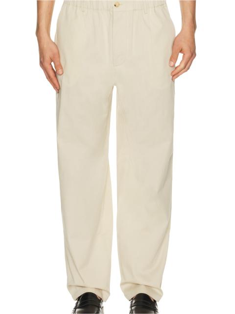 FRAME Relaxed Cotton Trousers