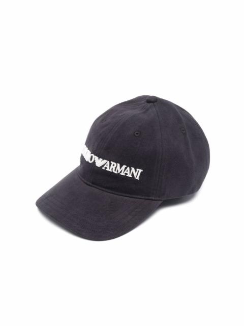 embroidered-logo baseball cap