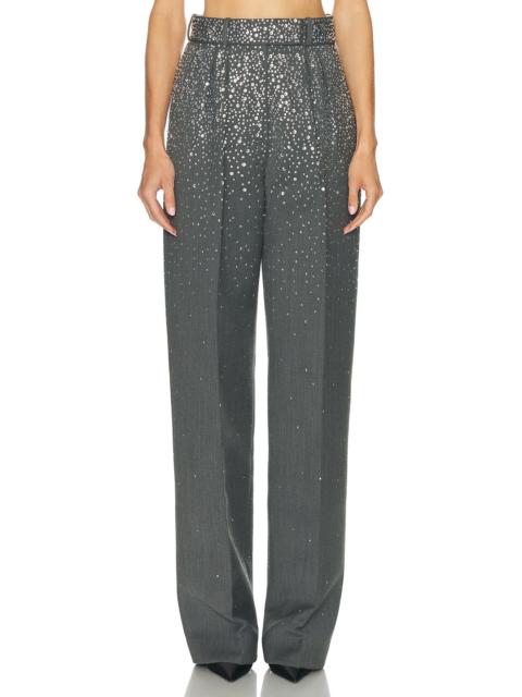ALEX PERRY Crystal Embellished Trouser