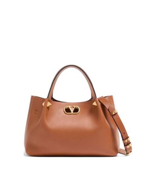 Valentino VLogo Signature small leather tote