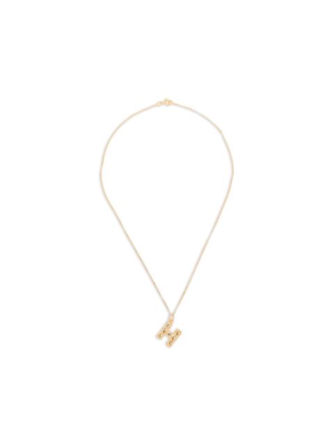 Completedworks H pendant necklace