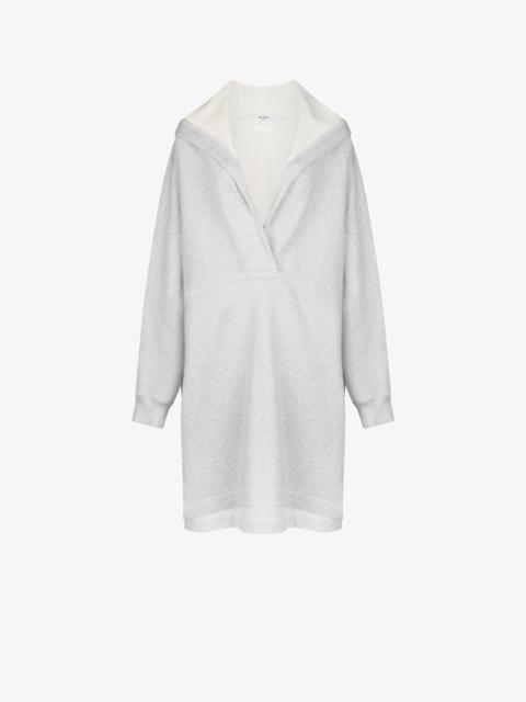 COTTON FLEECE DRESS