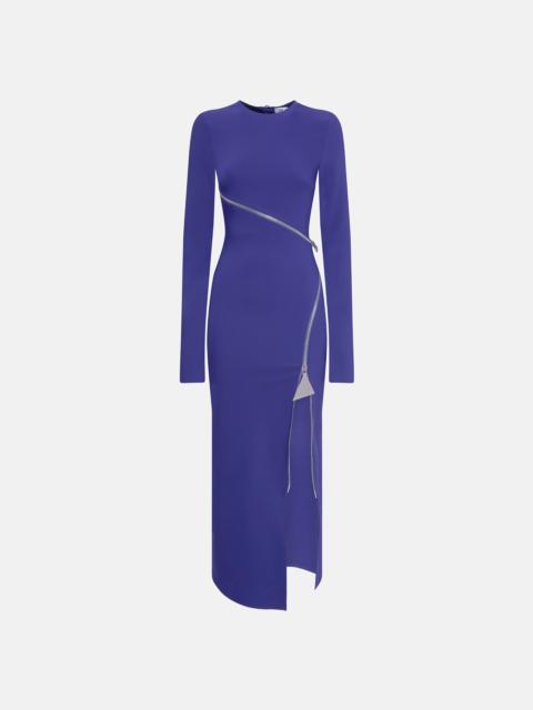 THE ATTICO BLUE MIDI DRESS