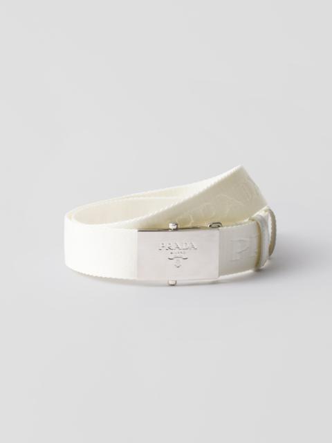 Cotton tape belt