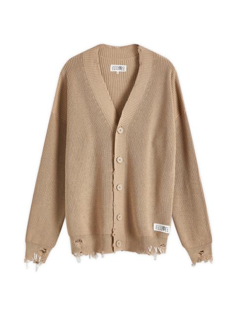 MM6 Maison Margiela MM6 Maison Margiela Distressed Cardigan