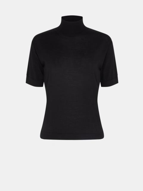 EMILIA WICKSTEAD Laurie Knit Top in Black
