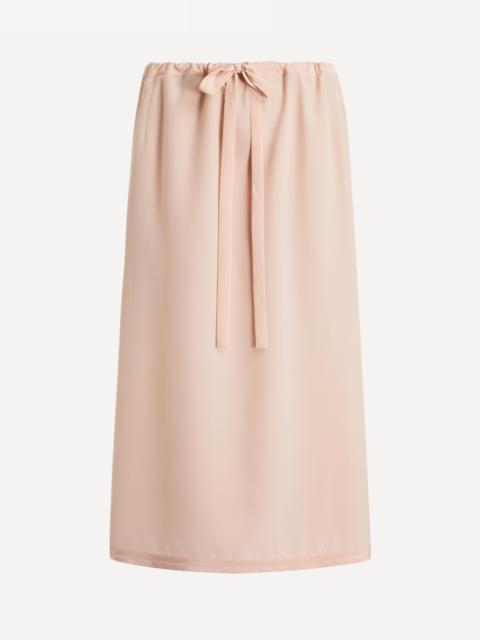 TOTEME Dusty Pink Fluid Silk Skirt