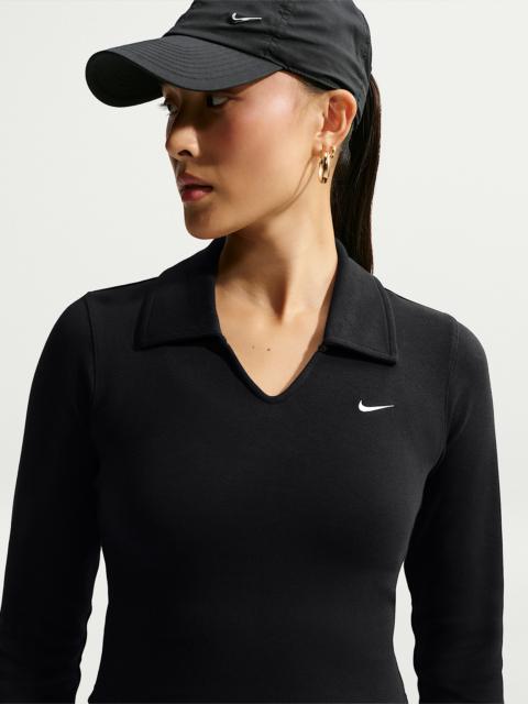 Nike Nike Sportswear Women's Tight Long-Sleeve Cropped Polo