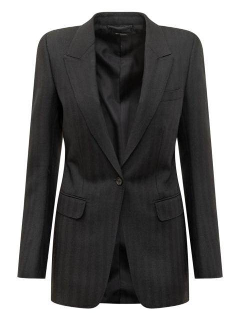 TOM FORD notched-lapel single-breasted blazer