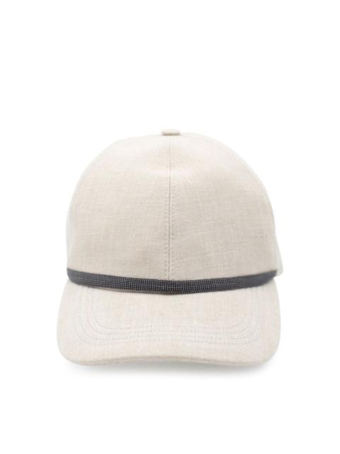Brunello Cucinelli Linen baseball cap
