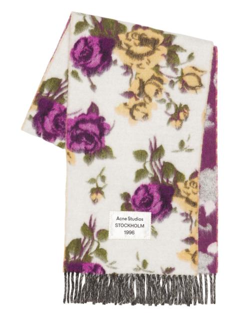 Acne Studios Flower Scarf