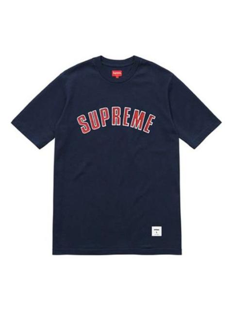 Supreme - 【 新品M 】Supreme：Floral Logo Tee：Dusty Red Supreme Floral Logo Tee (FW18) - $78