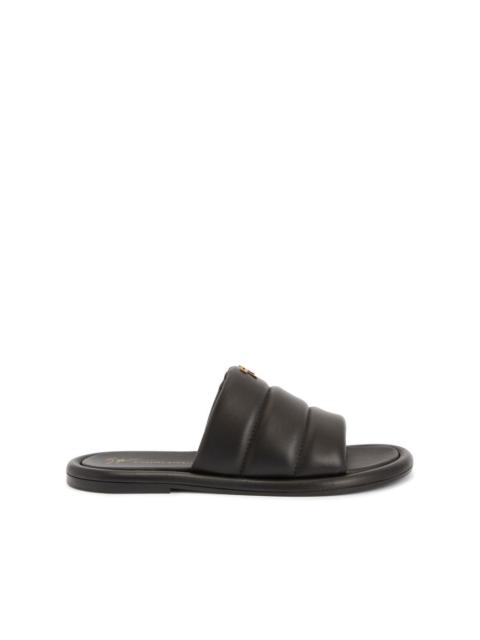 Giuseppe Zanotti Harmande quilted leather slides