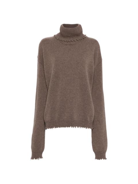 UMA WANG distressed jumper