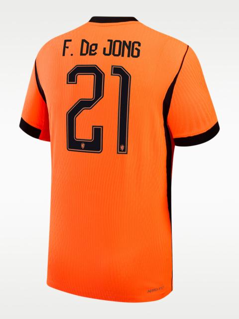 Nike Frenkie de Jong Netherlands National Team 2026 Match Home Men's Nike Dri-FIT ADV Soccer Jersey