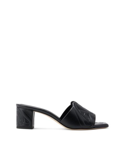 Alexander McQueen Seal leather sandals | tessabit | REVERSIBLE