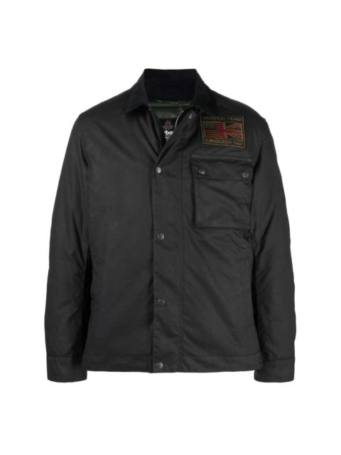 Barbour wax-effect field jacket