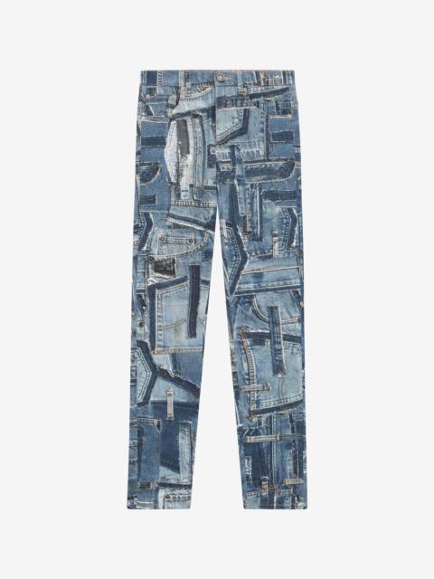Roberto Cavalli Skinny Patchwork Capsule Collection Jeans