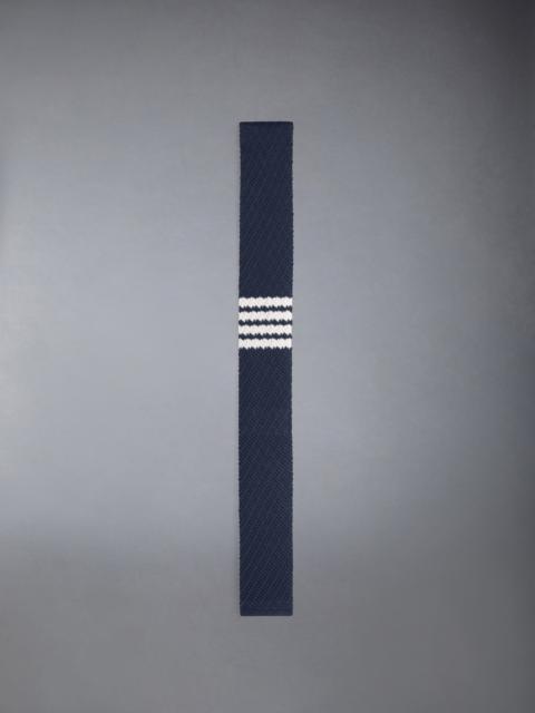 Thom Browne SILK 4-BAR KNIT TIE