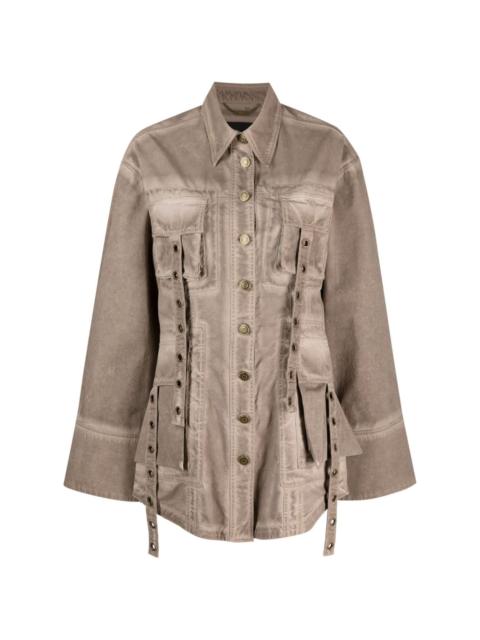 Blumarine BLUMARINE COATS BROWN | miinto | REVERSIBLE