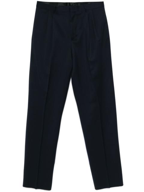 LARDINI pleated virgin-wool trousers