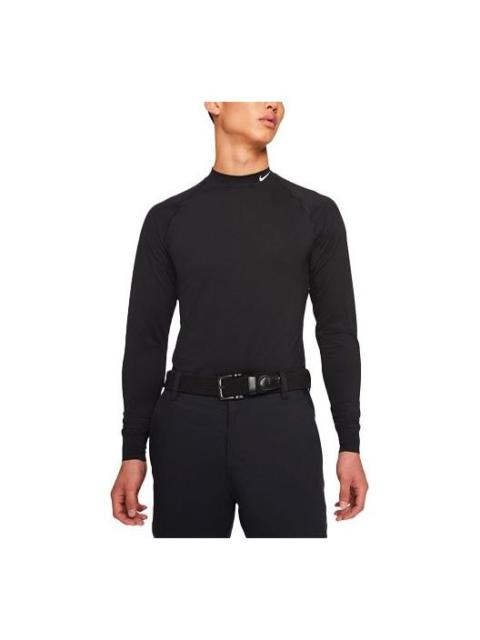 Nike Nike MENS Dri-FIT Vapor Golf Stand Collar Long Sleeve Black CU9803-010