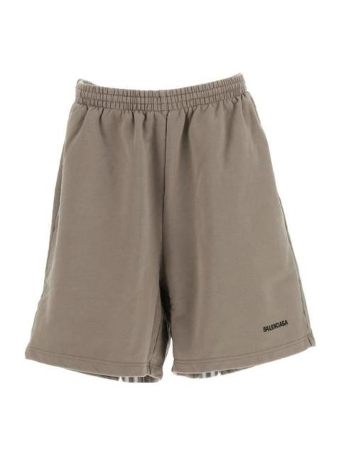 BALENCIAGA Balenciaga Cotton Sweat Shorts 'Dark Grey' 674591TMVF57761