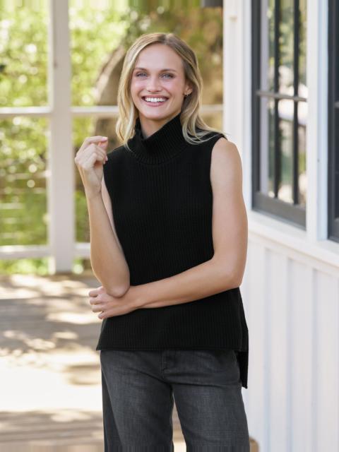 Frank & Eileen Mock Neck Sweater Shell