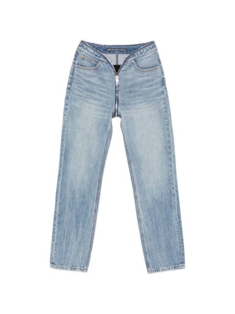 Alexander Wang zip jeans