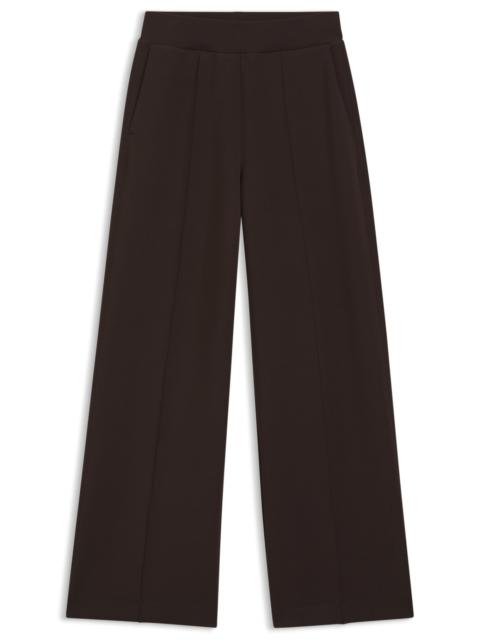 BOSS WIDE-LEG RELAXED-FIT PANTS WITH DOUBLE B LOGO