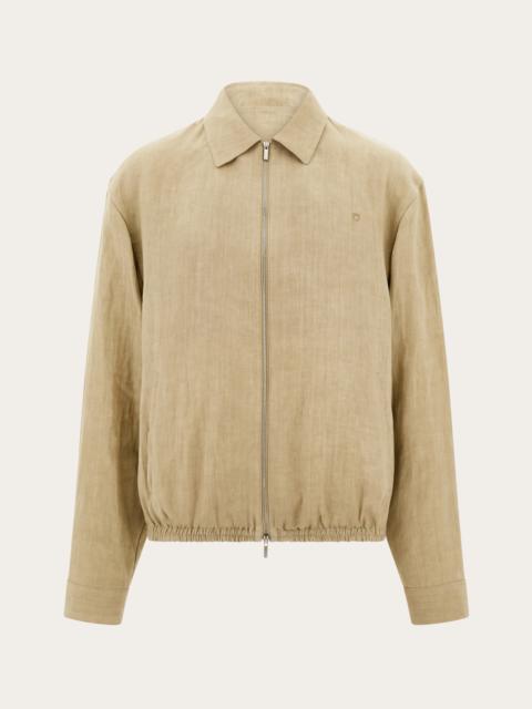 FERRAGAMO Linen blouson