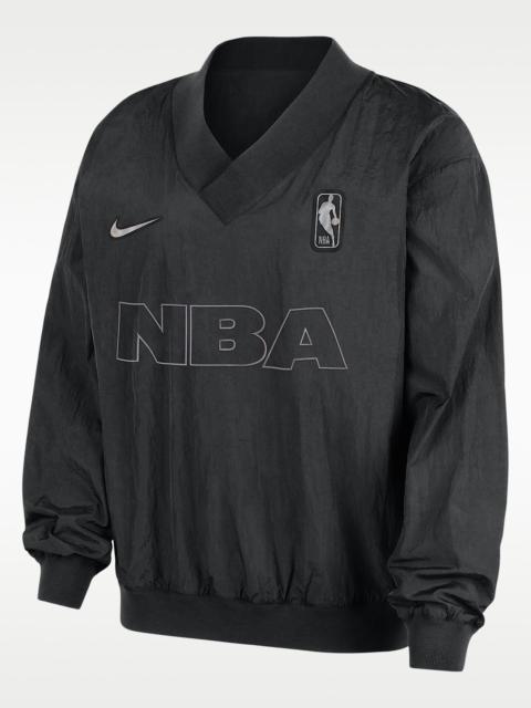 Nike Team 31 Women's Nike NBA Woven Long-Sleeve V-Neck Top