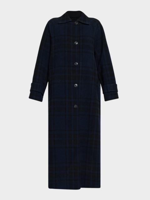 AKRIS Estelle Double-Face Wool Maxi Coat