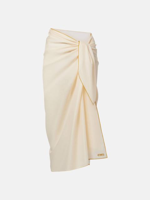 ERES Cabine cotton beach cover-up