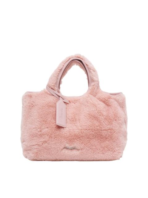 3.1 Phillip Lim Faux Fur Mini Market Tote
