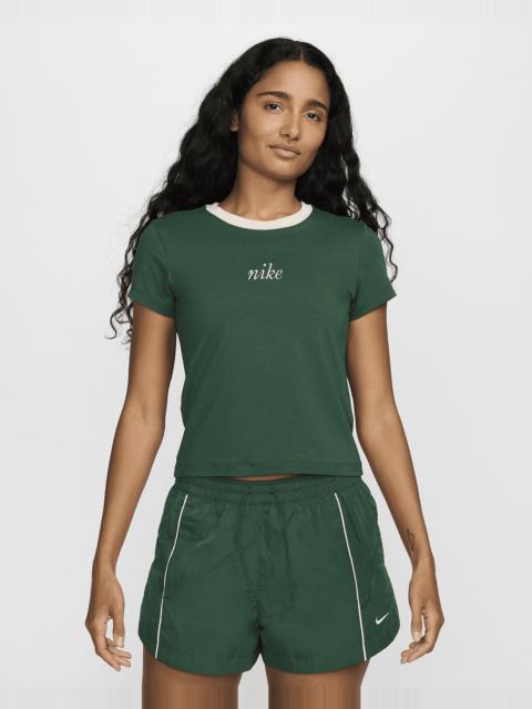 Nike Sportswear Chill Knit Women's Slim Cropped Tee