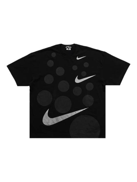 Comme des Garçons Homme swoosh circle-print t-shirt