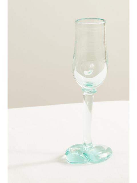 Completedworks Thaw Recycled-glass Champagne Flute