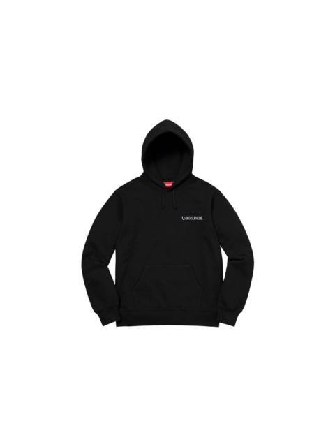 Supreme 1-800 Hooded Sweatshirt 'Black' SUP-FW19-611