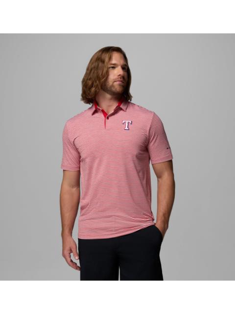 Columbia Men's Golden Hills Polo - Texas Rangers