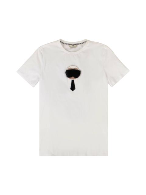 FENDI Fendi x Karl Lagerfield Karl Monster T-Shirt 'White'