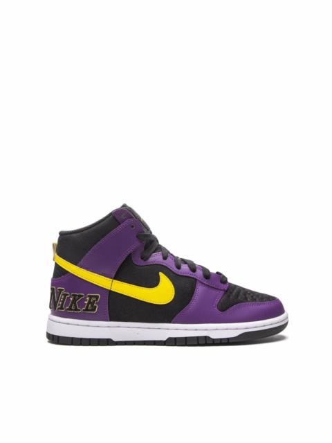 Dunk High sneakers "Lakers"