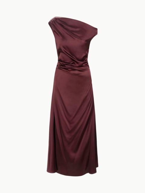 STAUD STAUD PHARE DRESS MERLOT