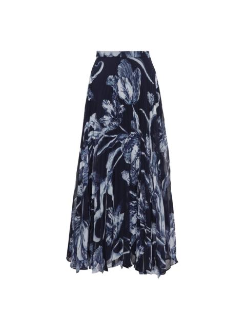 Erdem Short Sleeve Midi Dress