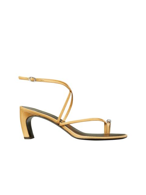 TORY BURCH Pierced Strappy Heel Sandal